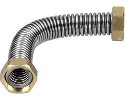 Flexibele RVS Golfslang voor Ketelaansluiting - G3/4 Mannetje, Duurzaam en Corrosiebestendig