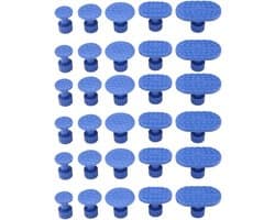 30 Stuks Nylon Trekstangen voor Dents, Verfloze Reparatietools, Lijm Trekker Tabs in Blauw