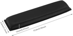 Vt products - Hoofdband Pad - Vervangende Hoofdband - Zacht en Comfortabel - Zwart - Geschikt voor Sennheiser HD201 HD201S HD180 - Hoofdkussen Vervang — thumbnail 4