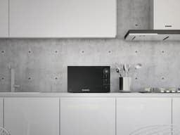 Magnetron met Grill - Oven Apparaat - Snel Eten - Inverter Technologie - 25 Liter Capaciteit - Zwart — thumbnail 4
