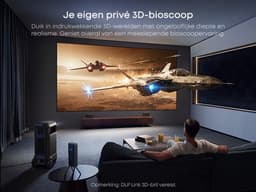 soundcore Nebula X1 Pro Triple Laser 4K Home & Outdoor Bioscoop Beamer - 3500 ANSI Lumens Mobiele Bioscoop - 7.1.4 Ruimtelijk Geluid - Dolby Atmos - Optische Zoom - 56000:1 Contrast - Intelligente Setup — thumbnail 2