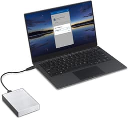 Externe Harde Schijf - Opslagapparaat - Bestanden Opslaan - Automatische Back-ups - 2TB - Zilver — thumbnail 2