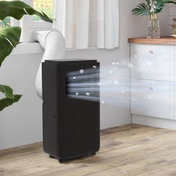 Sogiol - Mobiele Airco - Draagbare Airconditioner - 9000 BTU - 5-in-1 Koelen ontvochtigen ventilator slaapstand en automatische - met Afstandsbediening - zwart — thumbnail 3