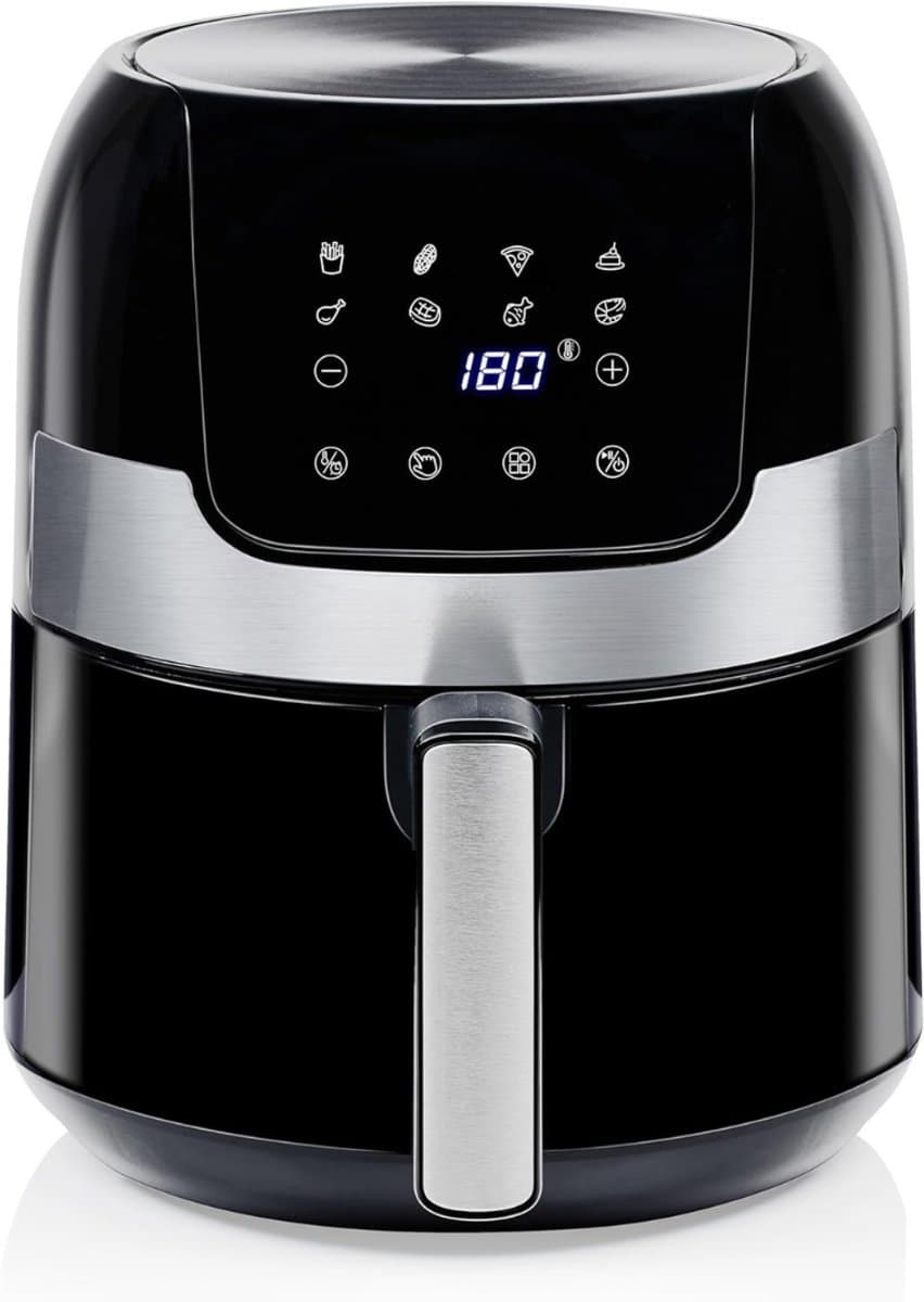 RUX® Heteluchtoven - Oven - Airfryer Oven - Zwart - 28cm x 33cm x 36cm — afbeelding 1