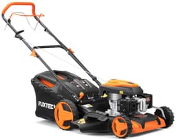 FUXTEC Grasmaaier Benzine - 51cm - Zelfrijdend / Zelftrekkend / Achterwielaandrijving - Mulchfunctie - Opvangbak 60L - FX-RM5196 — thumbnail 1