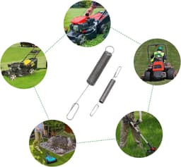Stuurveer Grasmaaier - Control Veer Motor - Motoronderhoud - Duurzaam Metaal - 4 stuks - Zilver — thumbnail 3