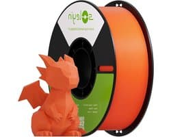 PLA Filament - 3D Printer Draad - 3D Printen - Hogesnelheid Drukken - 1 kg 1.75 mm - Oranje Gradiënt