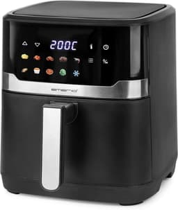 Digitale Heteluchtfriteuse - Airfryer XXL - Gezond Frituren - 10 Automatische Programma's - 6.5 Liter - Zwart — thumbnail 4