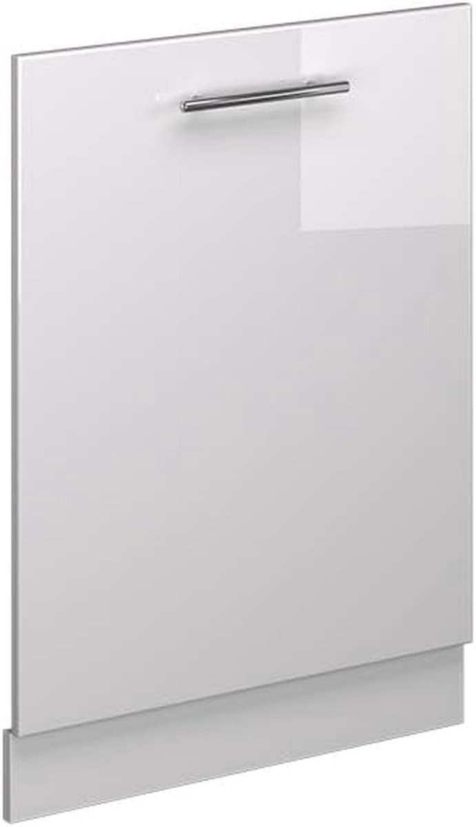 Vaatwasserpaneel voor Inbouw, Wit Hoogglans, 60 cm Breed — afbeelding 1