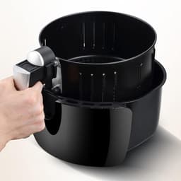 Heteluchtfriteuse - Airfryer - Gezond Frituren - 360° Heteluchtcirculatie - 26 Liter - Zwart — thumbnail 2