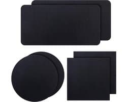 Trampoline Reparatie Kit met 6 Zelfklevende Patches voor het Herstellen van Gaten en Scheuren in Trampoline Matten, Ideaal voor Onderhoud en Duurzaamheid