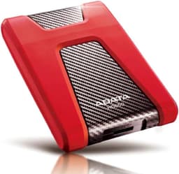 Externe Harde Schijf - Portable Opslag - Bestanden Opslaan - Schokbestendige Behuizing - 2.5 inch - Rood — thumbnail 3
