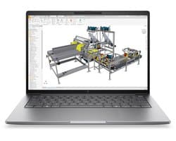 HP ZBook 8 G2a Wolf Pro Security Edition Copilot+ PC AMD Ryzen AI 7 PRO 450 Mobiel werkstation 35,6 cm (14") Touchscreen WUXGA 48 GB DDR5-SDRAM 1 TB SSD Wi-Fi 7 (802.11be) Windows 11 Pro AI Workstation, AI PC Zilver QWERTY