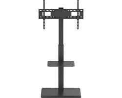 VDD Gaming - TV standaard - Tv voet universeel - Tv standaard voet - Tv statief - Tv houder - Tv voet standaard - Tv vloerstandaard - Tv beugel - Monitor standaard - Televisie standaard - Draaibaar & In hoogte instelbaar - Voor 37 tot 75 inch