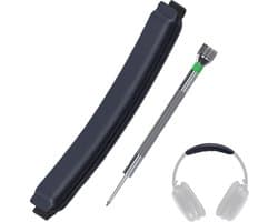 Vervangende Hoofdband voor Bose QuietComfort 35 (QC35)/Bose QuietComfort 35 II (QC35 II) Over-Ear Hoofdtelefoon van MMOBIEL – Protein PU Hoofdband – Hoofdtelefoon Hoofdkussen Cover Reparatie – Blauw