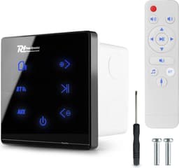 Power Dynamics Powerline A50B Set met inbouw audio versterker en 2 plafondspeakers - Zwart — thumbnail 3