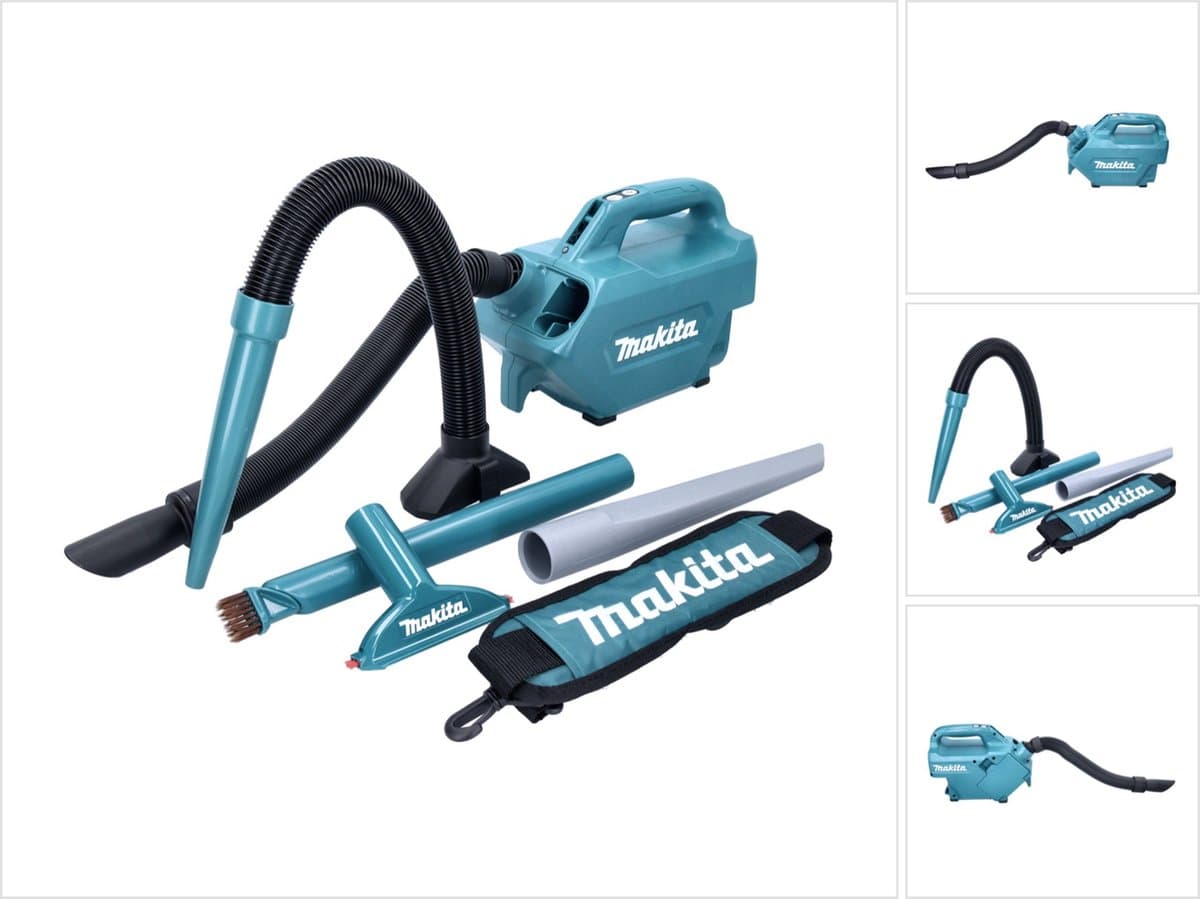 Makita - Kruimelzuiger - 18 V blauw — afbeelding 1