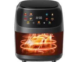 Airfryer XXL - Grote Capaciteit Lucht Friteuse - 8 liter heteluchtoven - Met Lcd-Scherm - 2400W