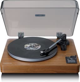 Lenco Platenspeler - Volledig automatische Platenspeler - Bluetooth en Voorversterker - LBTA-165WD - Hout — thumbnail 1
