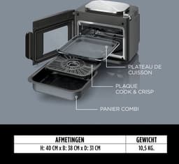 Ninja Combi 12-in-1 Multicooker, Oven en AirFryer - 12,5 Liter - Volledige Maaltijden in 15 minuten - SFP700EU — thumbnail 13