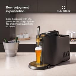 Professionele Bierkoeler met CO2 Systeem voor 5 Liter Fusten - Snel Koel en Instelbare Temperatuur — thumbnail 2