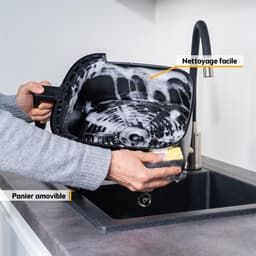 Grote heteluchtfriteuse 8 Liter met Timer en Antiaanbaklaag — thumbnail 3
