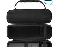 Draagbare Harde Beschermhoes voor Bluetooth Speaker met Opslag voor Oplader