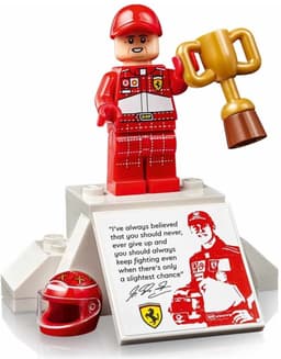 Lego Icons 11375 Ferrari F2004 En Michael Schumacher Bouwstenen — thumbnail 4