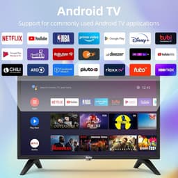 24 inch Smart TV met Android, Netflix en Google Assistant — thumbnail 2