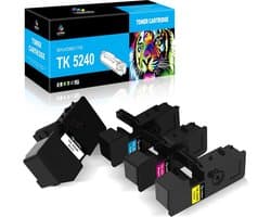 Toner Cartridge Set 4 Stuks Vervangend voor Kyocera TK-5240 Ecosys P5026/M5526 Serie