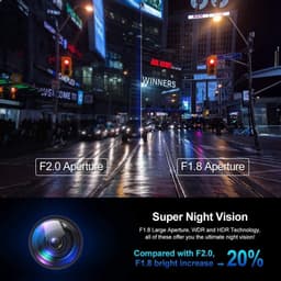 Dash Cam 1944P FHD Autocamera met GPS, Wi-Fi en Nachtzicht — thumbnail 4