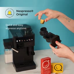 CHiATO coffeePLAY 5-in-1 Koffiemachine bonen met melksysteem - Zwart — thumbnail 4