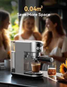 Espressomachine - Koffiemachine met Bonen - Espresso Machine - Koffiestation — thumbnail 3
