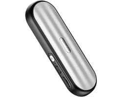 Bluetooth-kussenluidspreker met botgeleiding, mini draagbare luidspreker voor onder het kussen, ondersteunt TF-kaart, draadloze kussenluidspreker, geschikt voor volwassenen en kinderen (zwart).