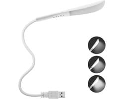 Flexibele USB LED Leeslamp met 3 Helderheidsniveaus en Touch Bediening