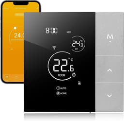 Smart Home Thermostaat WIFI Water Verwarming - 3A Tuya Smart Life APP Bediening - Google Home Amazon Alexa Voice Command Compatibel — thumbnail 1
