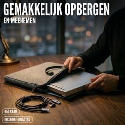 Portable Monitor Link 14.1" - Full HD Draagbare monitor met USB-C & HDMI - Extra scherm laptop - Plug & Play - Incl. Draagtas — thumbnail 5