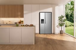 ETNA AKV5178IRVS - Amerikaanse koelkast - No-Frost - 178 cm hoog - 528 liter - Energielabel E - Invriesvermogen 10 kg/24u - Geluidsniveau 40 dB - LED Display - IJs- en waterdispenser - SuperCool - FastFreeze - Deuralarm - Multi Airflow – EnergySaving — thumbnail 11