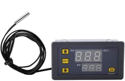 LED Digitale Temperatuurregelaar 12V 24V 220V Thermostaat met Temperatuuralarm en Kalibratiefunctie — thumbnail 1
