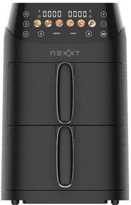 Nexxt Double Stack Airfryer – 2x 2.5L – Compact & Ruimtebesparend – 2 Gerechten Tegelijk – Ideaal voor Kleine Keukens — thumbnail 9