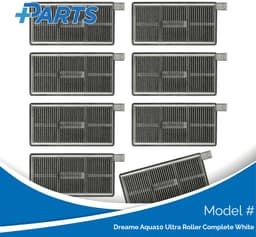 Dreame Aqua10 Ultra Roller Complete White Filters (8 Stuks, Plus.Parts® alternatief voor 20010100001863) — thumbnail 1