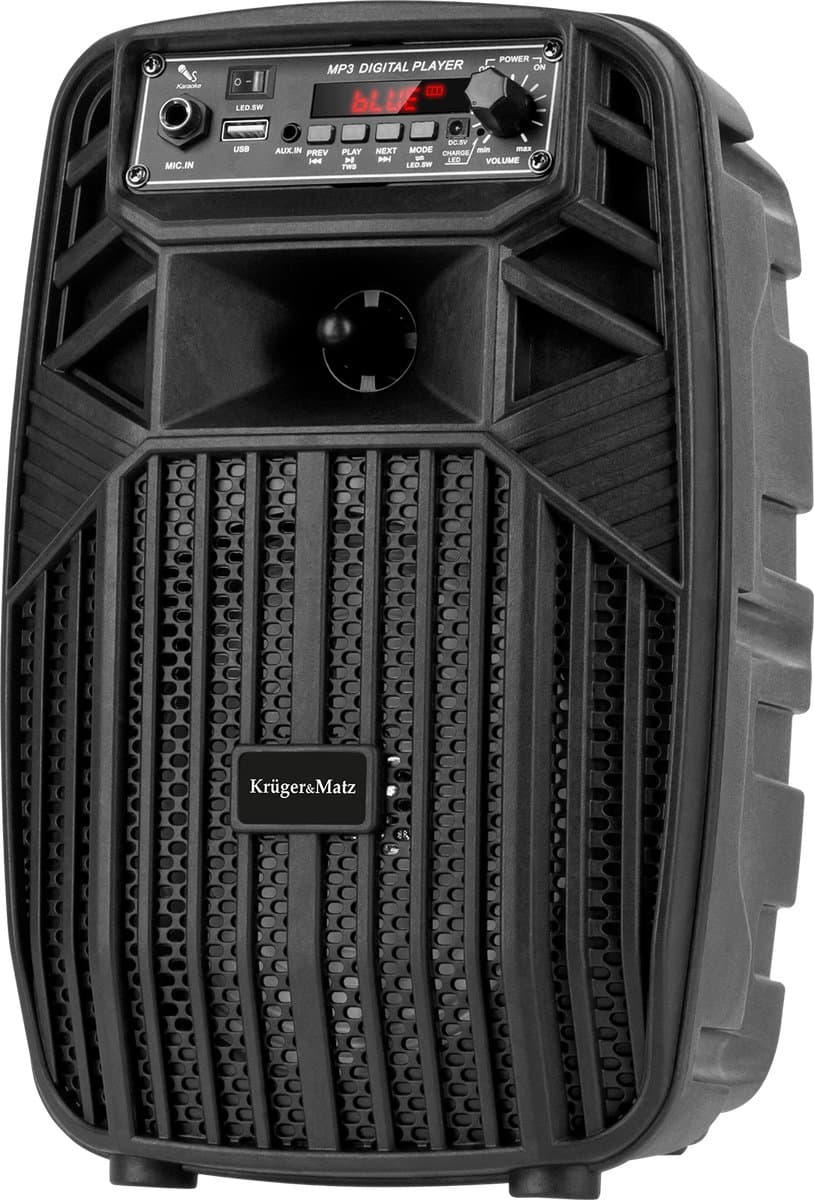 Krüger&Matz Music Box Mini - Draagbare Bluetooth Speaker - 10 W - AUX en USB Ingang — afbeelding 1