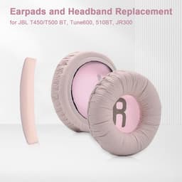 Oorkussens en hoofdbandkussen Geschik voor JBL T450/T500 BT,Tune600,510BT,JR300 — thumbnail 3