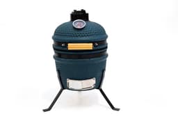 Compleet - Own Grill 13 inch kamado barbecue V2 blauw met heatdeflector — thumbnail 3