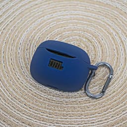 Hoesje compatibel met hoofdtelefoon - Beschermhoes - Ultra dun - Marineblauw - Silicone - Slim-fit - Anti-val - Stofwerend - Geschikt voor meerdere modellen — thumbnail 5
