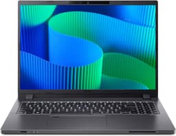 Acer TravelMate P2 TMP216-51-G2-TCO Intel Core 5 120U Laptop 40,6 cm (16") WUXGA 16 GB DDR5-SDRAM 512 GB SSD Wi-Fi 6E (802.11ax) Windows 11 Pro US International Grijs — thumbnail 1