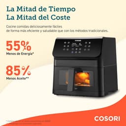 Luchtfriteuse 6,2 liter met venster, 12 functies en instelbare temperatuur 75-205 °C — thumbnail 3