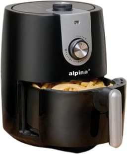 Airfryer 2L - Heteluchtfriteuse voor 2 tot 3 Personen met Timer en Aanpasbare Temperatuur - Gezond Frituren en Makkelijk schoon te maken — thumbnail 1