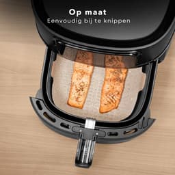 Cheqo® Airfryer Liners - Airfryer Liner - Airfryer Bakmat - Airfryer Mat - Airfryer Mandje Mat - Airfryer Anti Aanbak Mat - Herbruikbare Airfryer Liner - Airfryer Inzet Mat — thumbnail 3