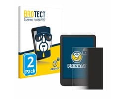 BROTECT - privacy screenprotector voor Tolino Shine 5 2024 - Folie Beschermfolie Blauwlichtfilter 2 Stuks
